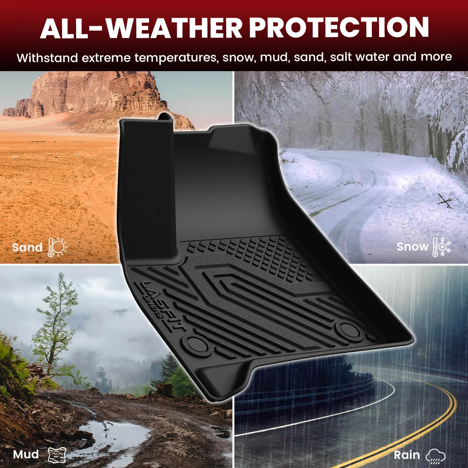 Fit for 2024-2026 GMC Acadia Floor Mats or Seatback & Cargo Mat - Image 31