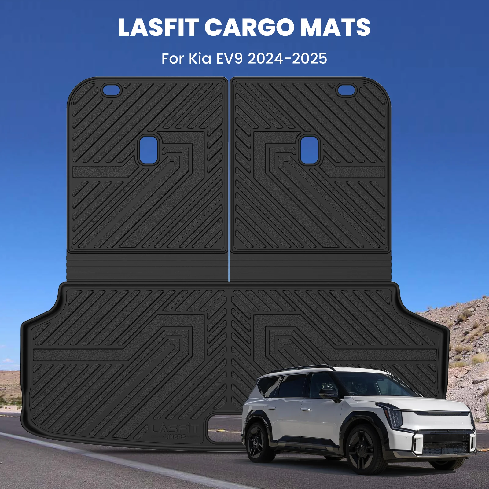 Fit for 2024-2026 Kia EV9 Floor Mats or Seatback & Cargo Mat - Image 16