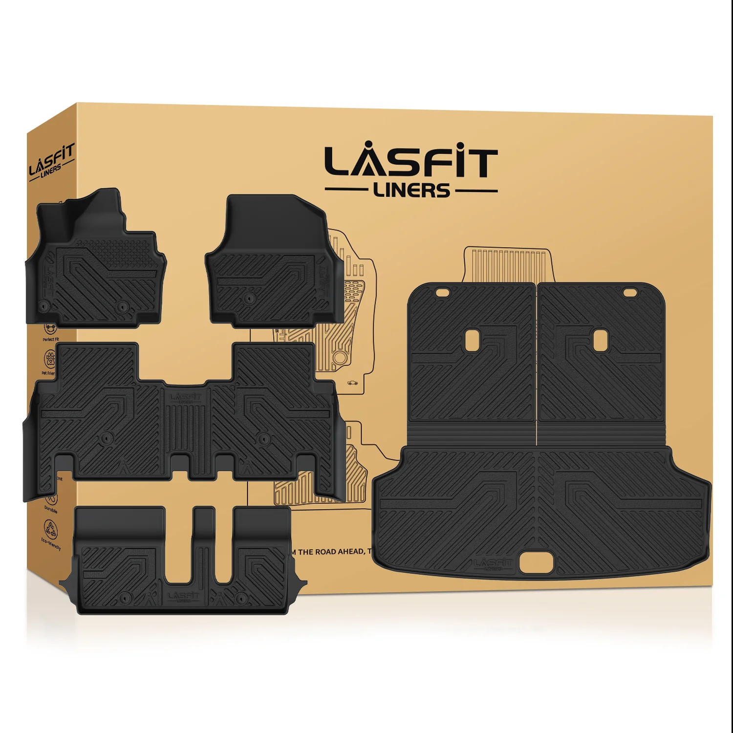 Fit for 2024-2026 Kia EV9 Floor Mats or Seatback & Cargo Mat - Image 25