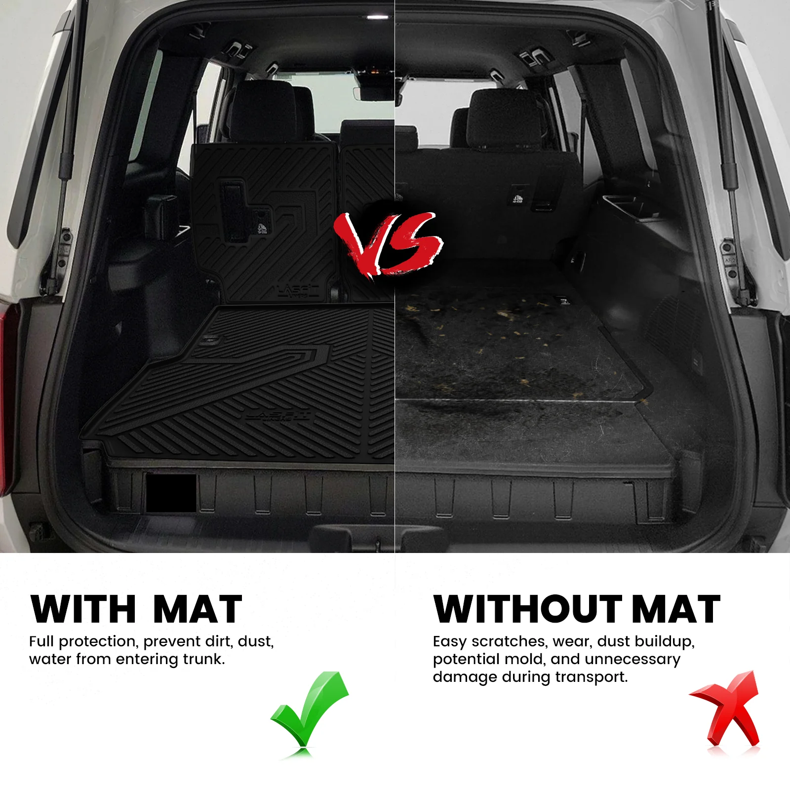 Fit for 2024-2026 Toyota Land Cruiser Floor Mats or Seatback & Cargo Mat - Image 20