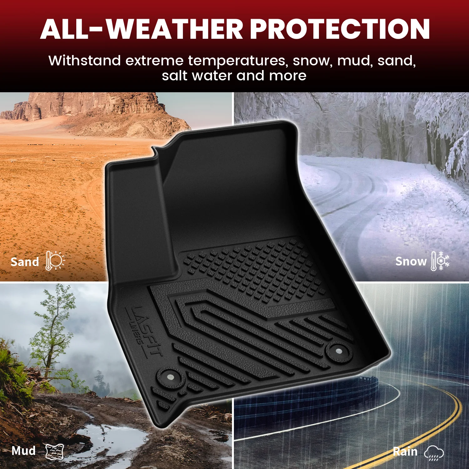 Fit for 2018-2023 Chevrolet Traverse Floor Mats or Seatback & Cargo Mat - Image 3