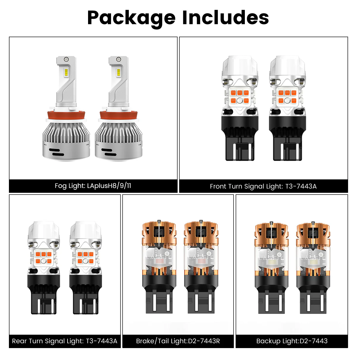 Fit for 2024-2026 Ford Ranger LED Bulbs Upgrade | Tested and Verified - Image 2