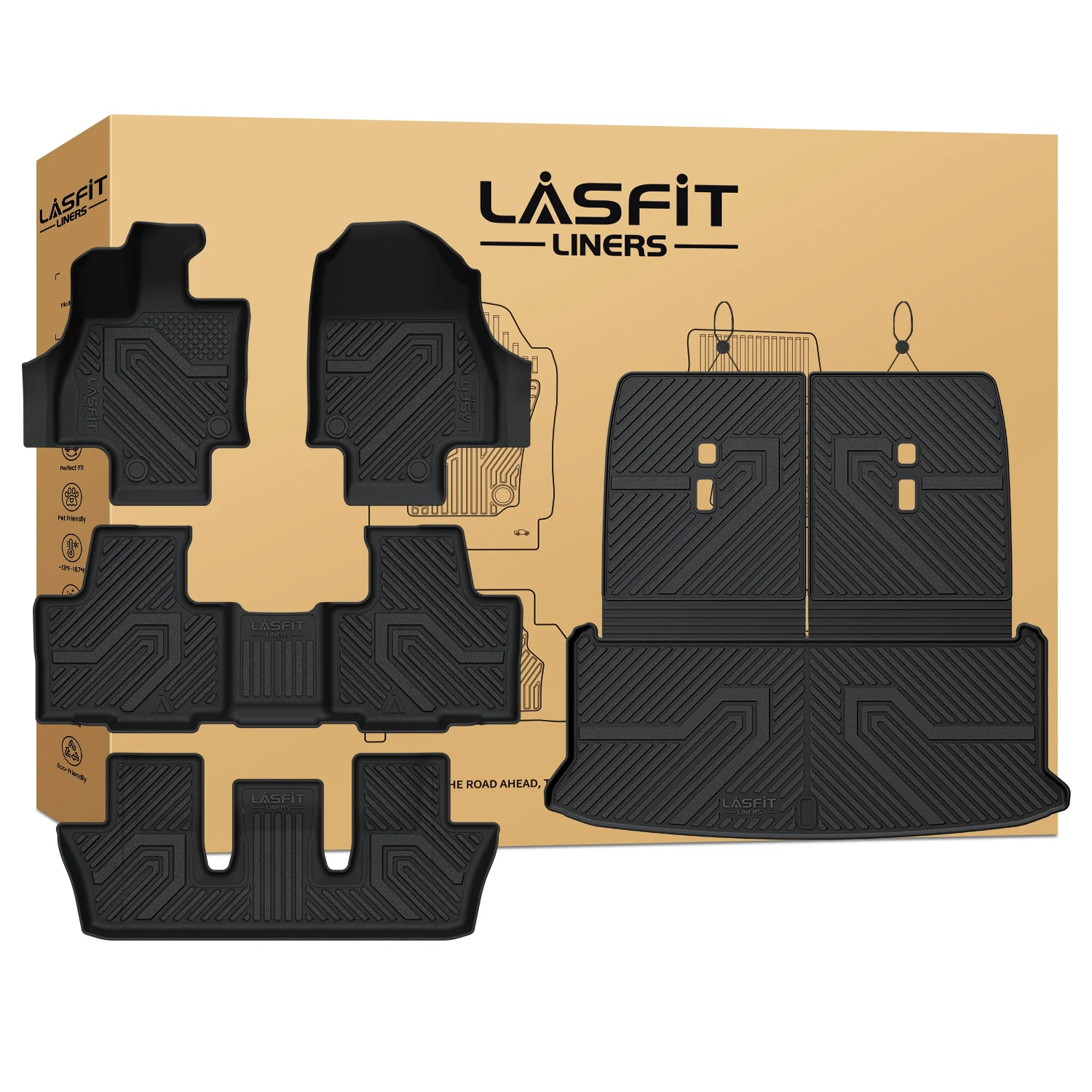 Fit for 2024-2026 Lexus TX Floor Mats - Image 18