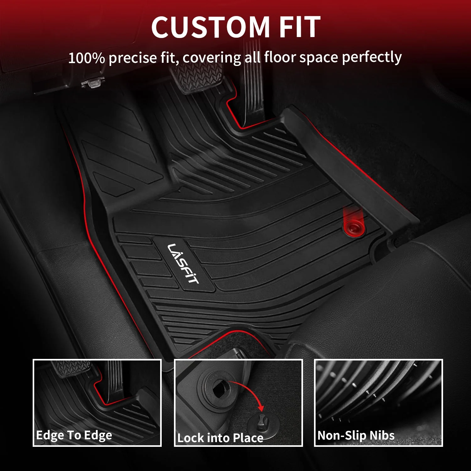 Fit for 2024-2026 Toyota Grand Highlander Floor Mats or Cargo Mat, Fit Gas & Hybrid - Image 3