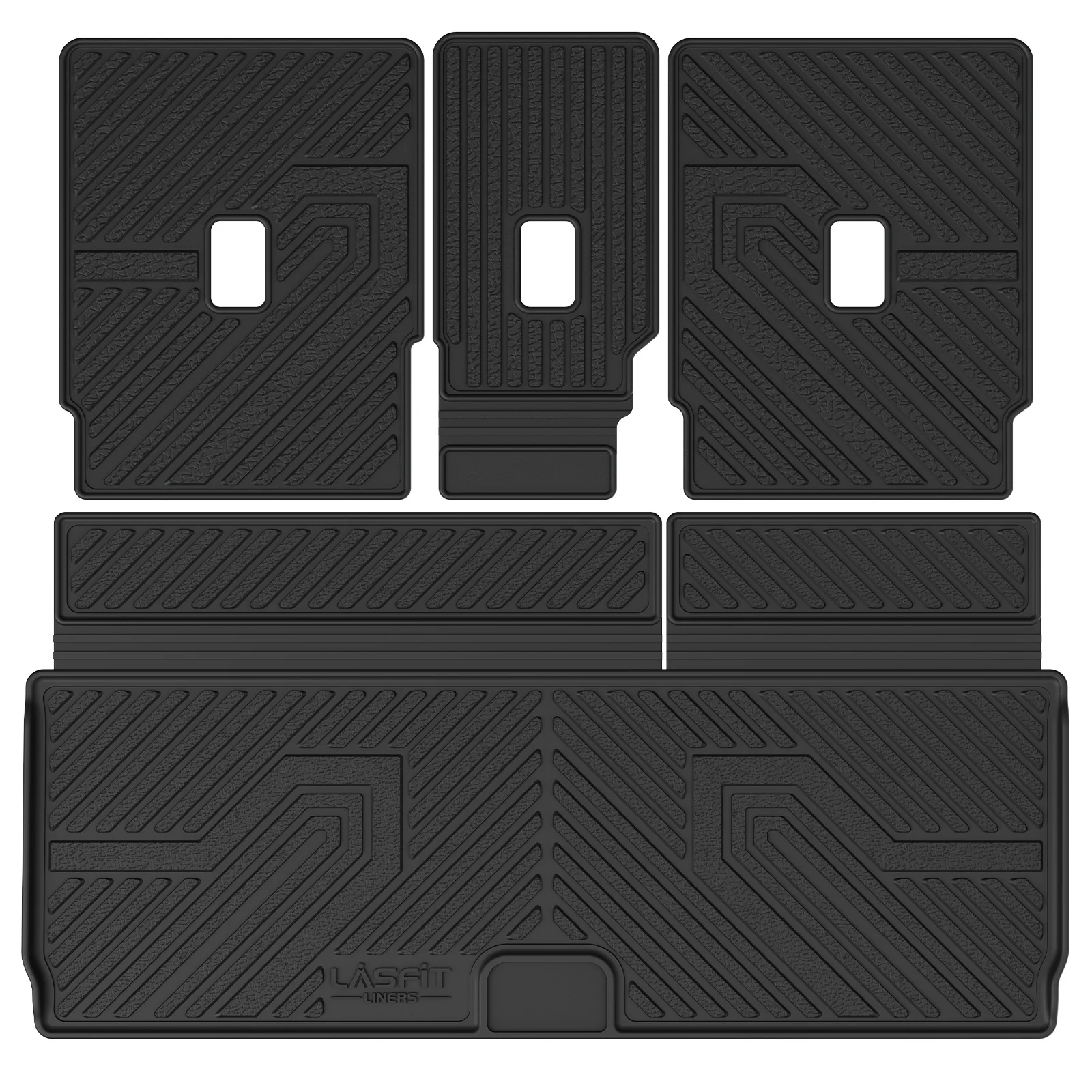 Fit for 2025-2026 Lincoln Navigator L / Navigator Standard Cargo & Seatback Mats - Image 10