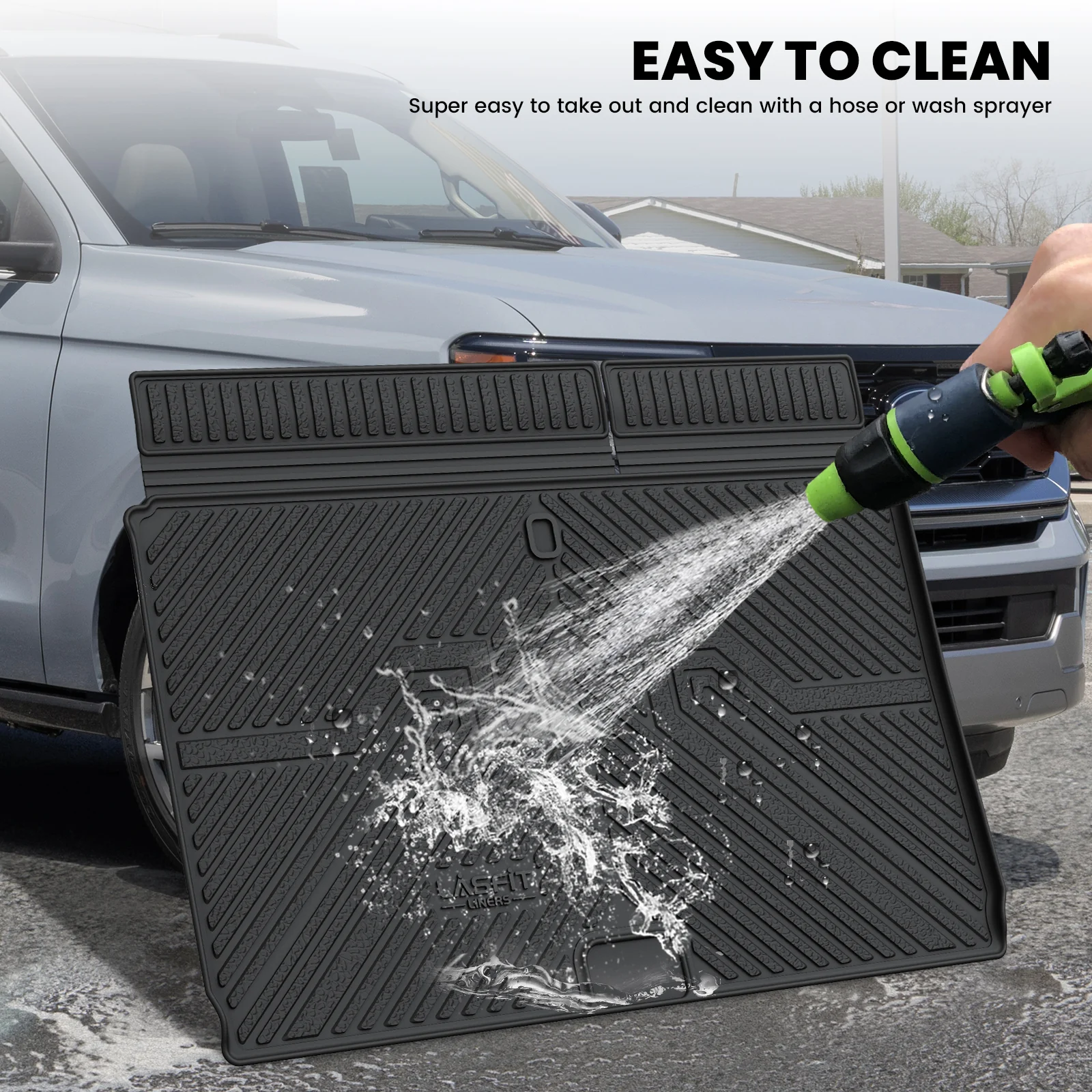 Fit for 2025-2026 Lincoln Navigator L / Navigator Standard Cargo & Seatback Mats - Image 6