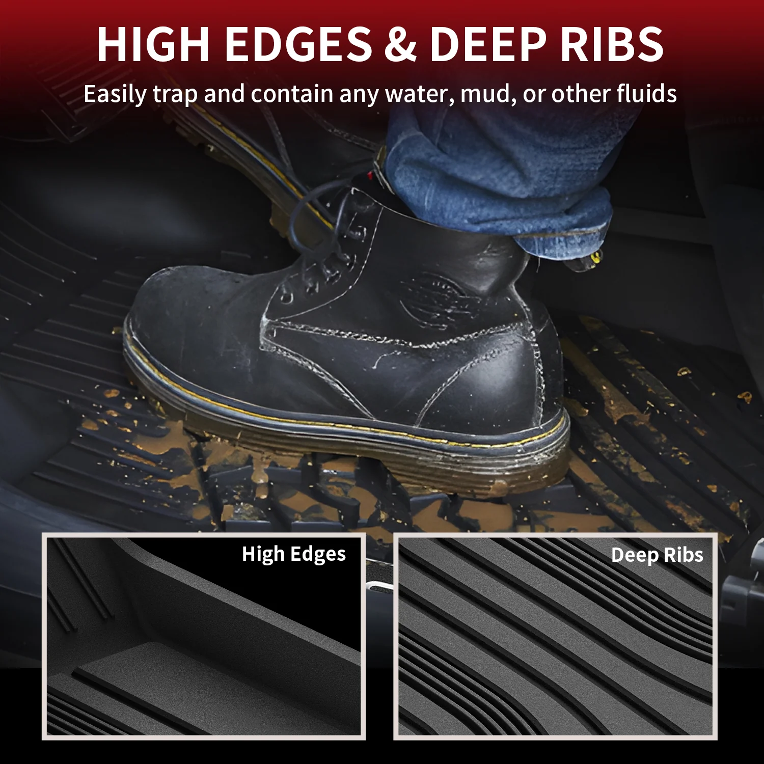 Fit for 2025 Kia K5 Floor Mats Only - Image 15