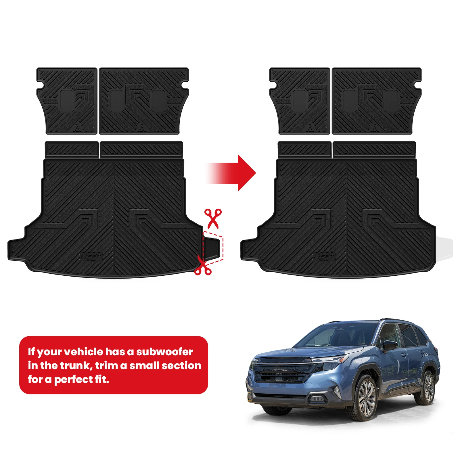 Fit for 2025-2026 Subaru Forester Floor Mats or Cargo & Seatback Mats - Image 22