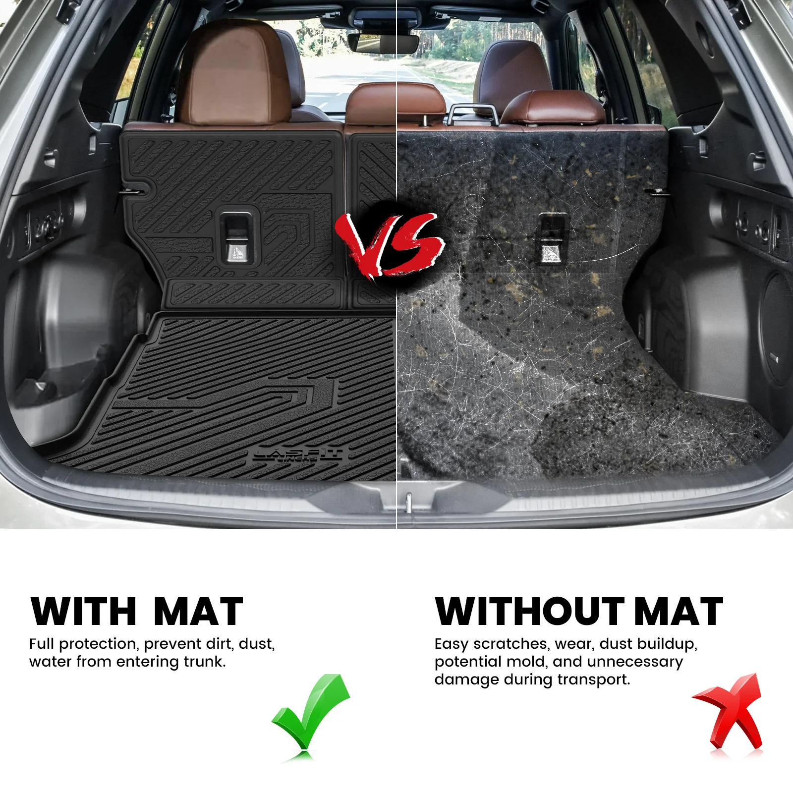 Fit for 2025-2026 Subaru Forester Floor Mats or Cargo & Seatback Mats - Image 58