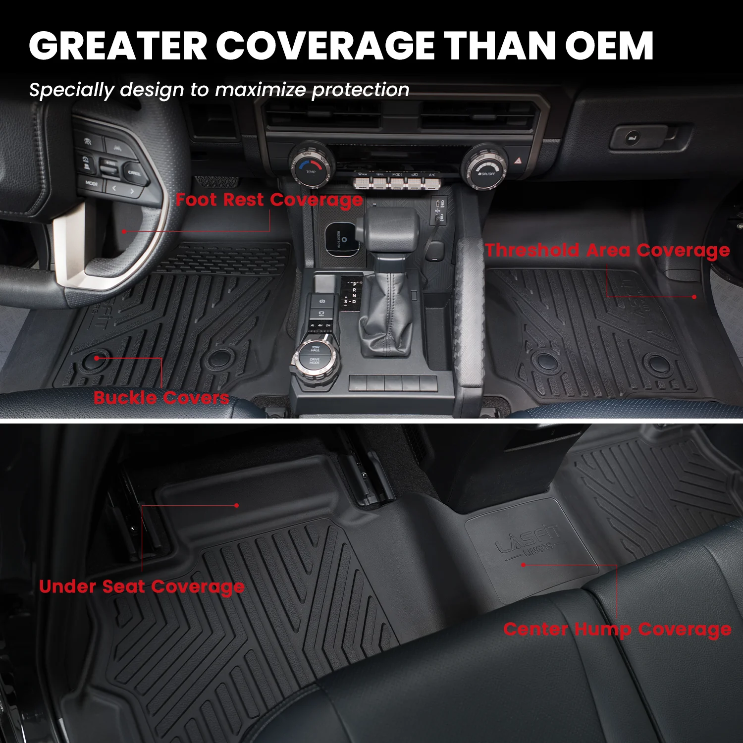 Fit for 2025-2026 Toyota 4Runner Floor Mats or Seatback Mat or Cargo Mat - Image 84