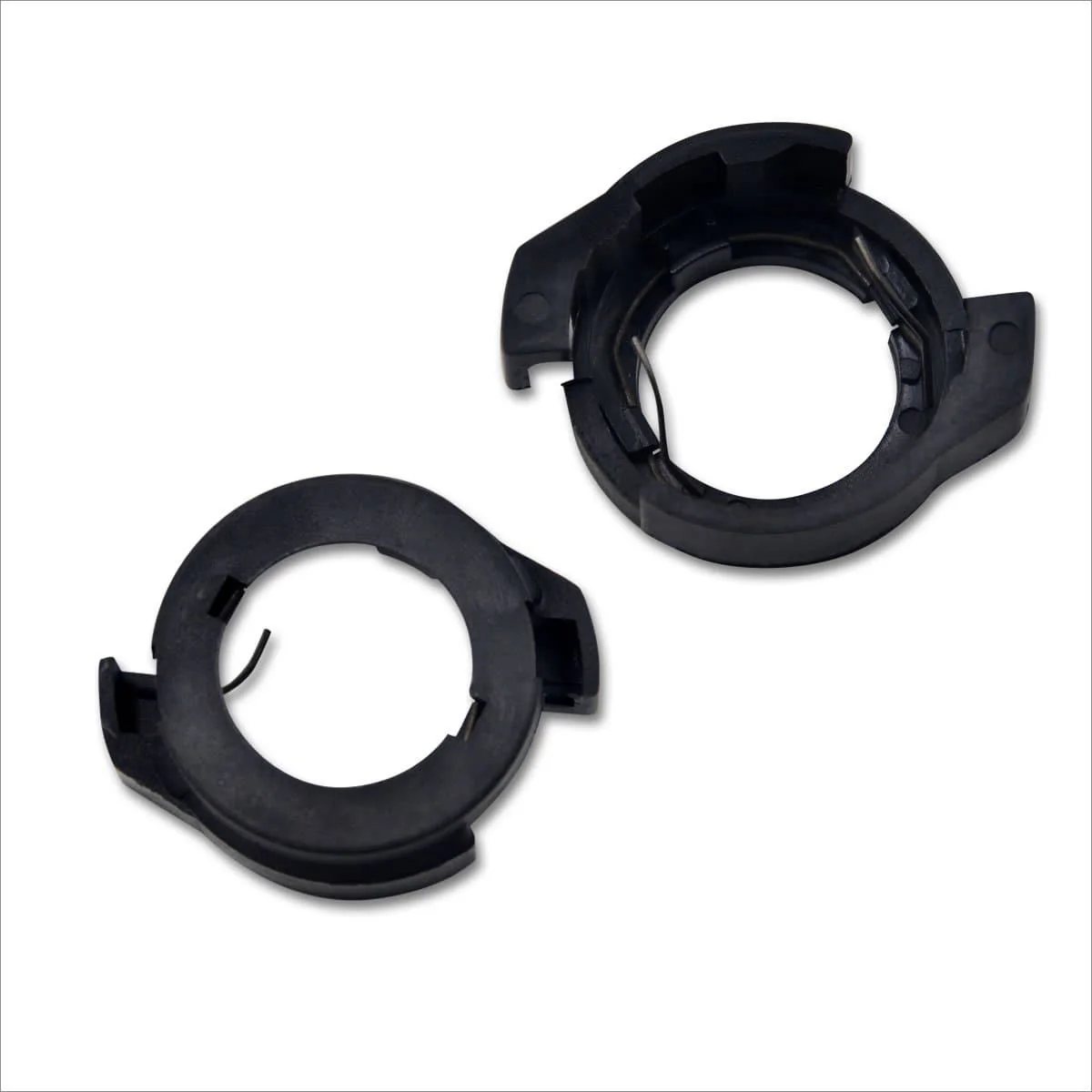 TK112 2x H7 LED Bulb Holder Adapter Retainer Fit for Volkswagen Audi - Image 2
