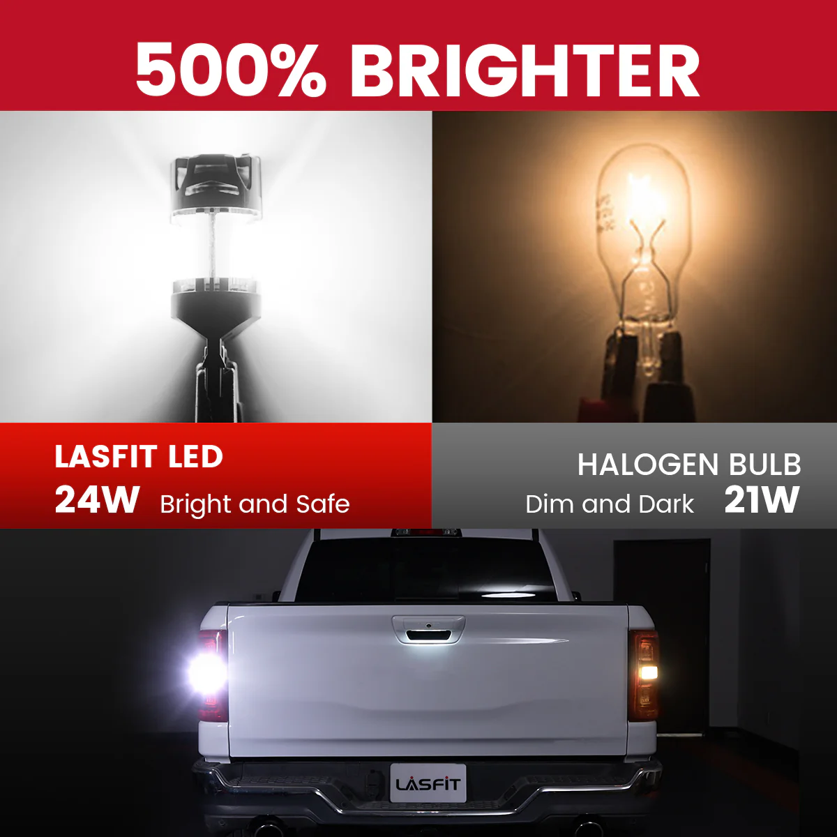 7443 CanBus-Ready Reverse Backup Light LED Bulbs | D2 Series - Image 6