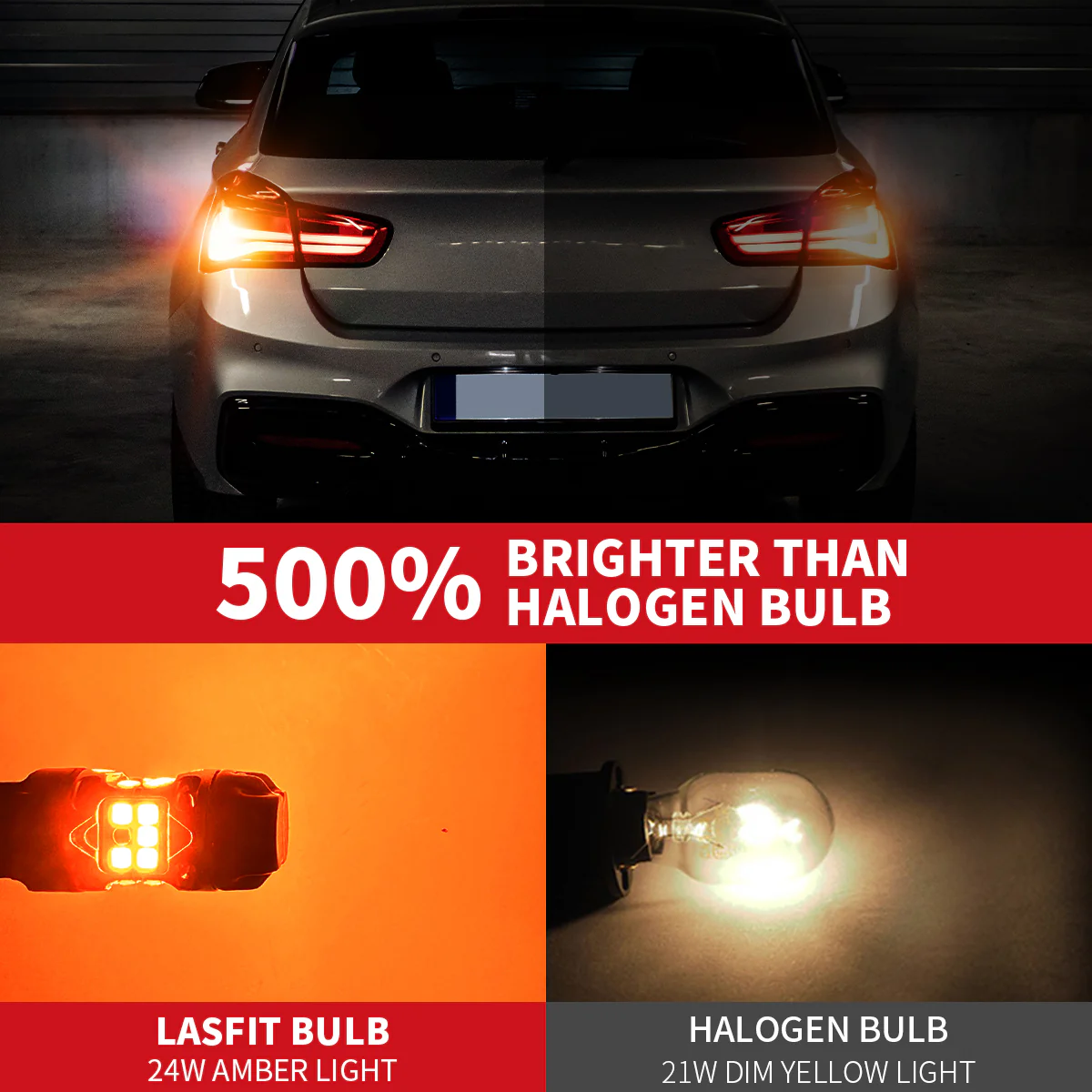 CANBUS Error Free Switchback Turn Signals Reverse Backup Light LED Bulbs - Image 12