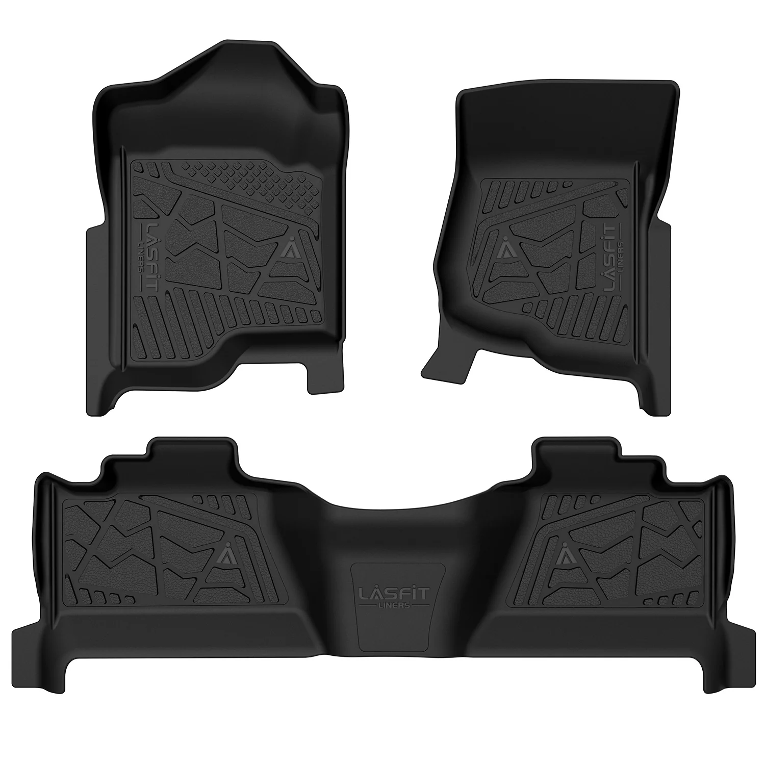 Fit for 2007-2014 Chevrolet Silverado 2500HD 3500HD Crew Cab Floor Mats, Fit Bucket Seat & Gas Only