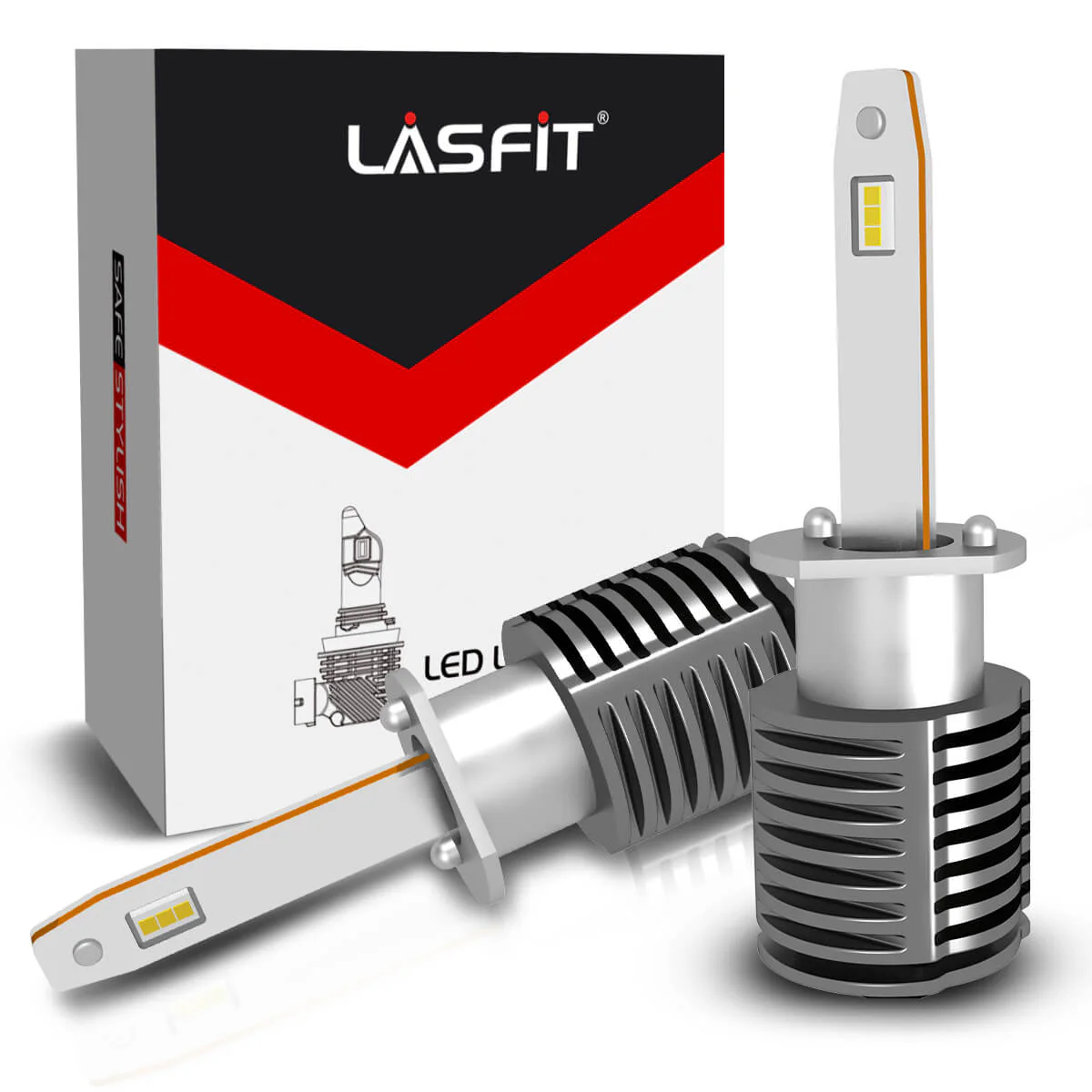 40W H1 L1 Plus Series | 4,000LM 6000K LED Bulbs