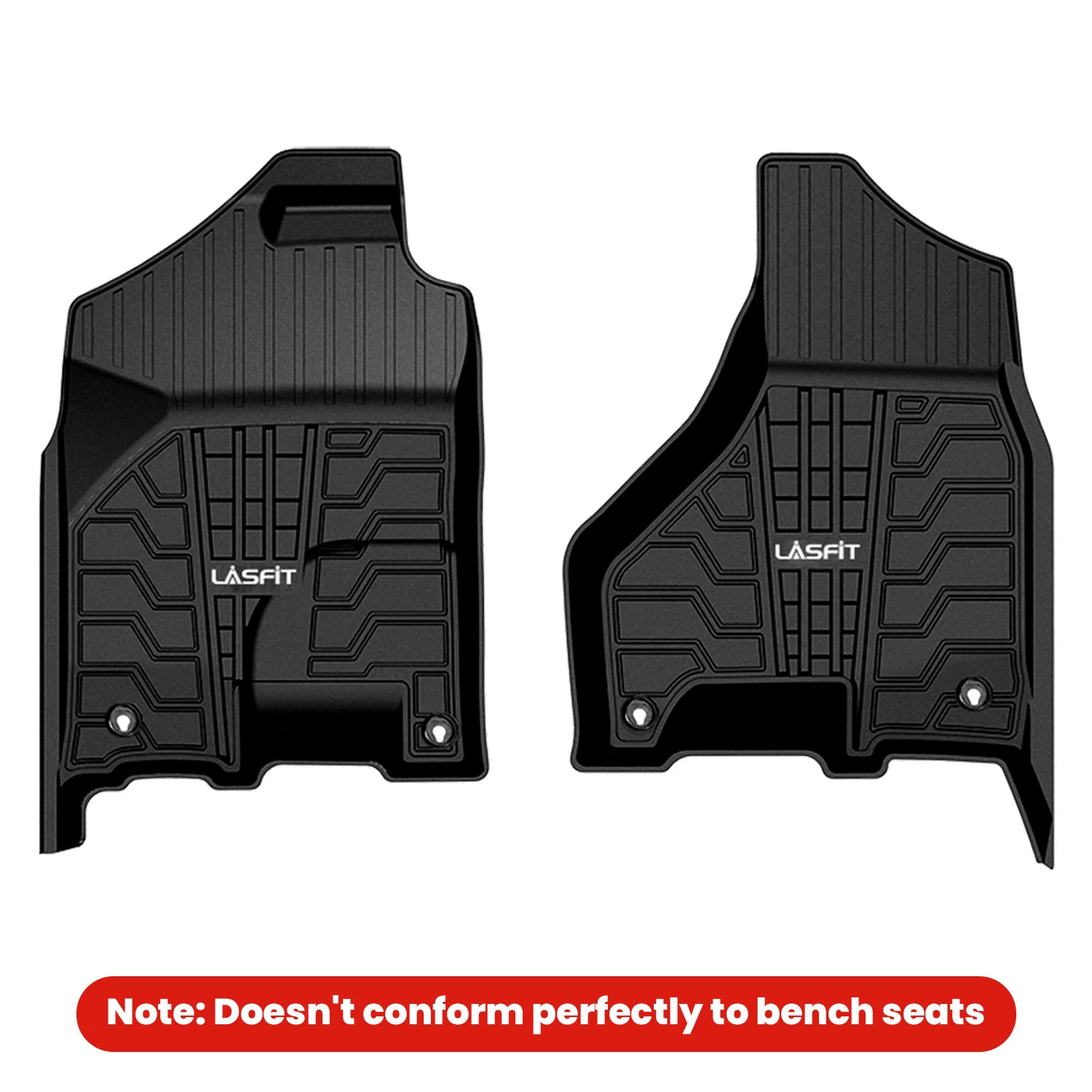 Fit for 2013-2018 Ram 2500 3500 1st Row Floor Mats, Fit Carpet Floor Only
