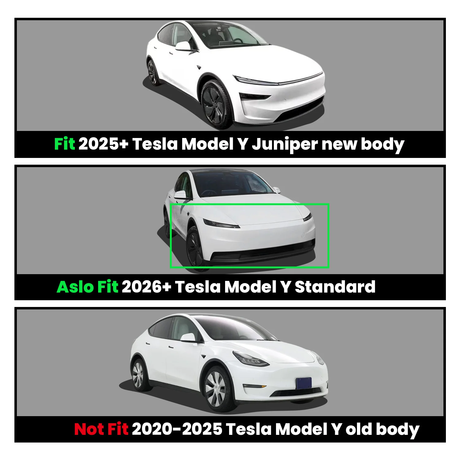 Fit for 2026 Tesla Model Y Floor Mats or Cargo or Frunk Liner or Trunk Well or Seatback Mats - Image 16