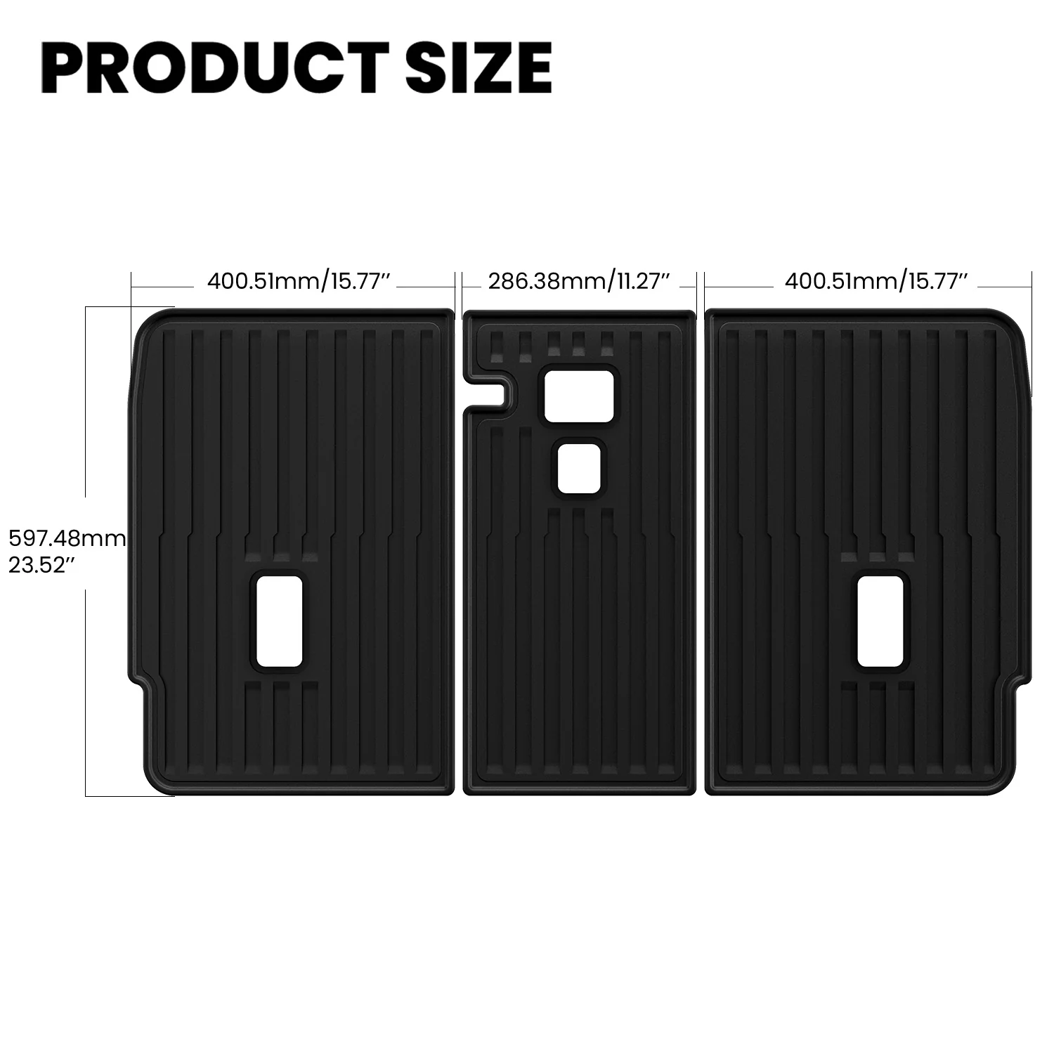 Fit for 2026 Tesla Model Y Floor Mats or Cargo or Frunk Liner or Trunk Well or Seatback Mats - Image 34