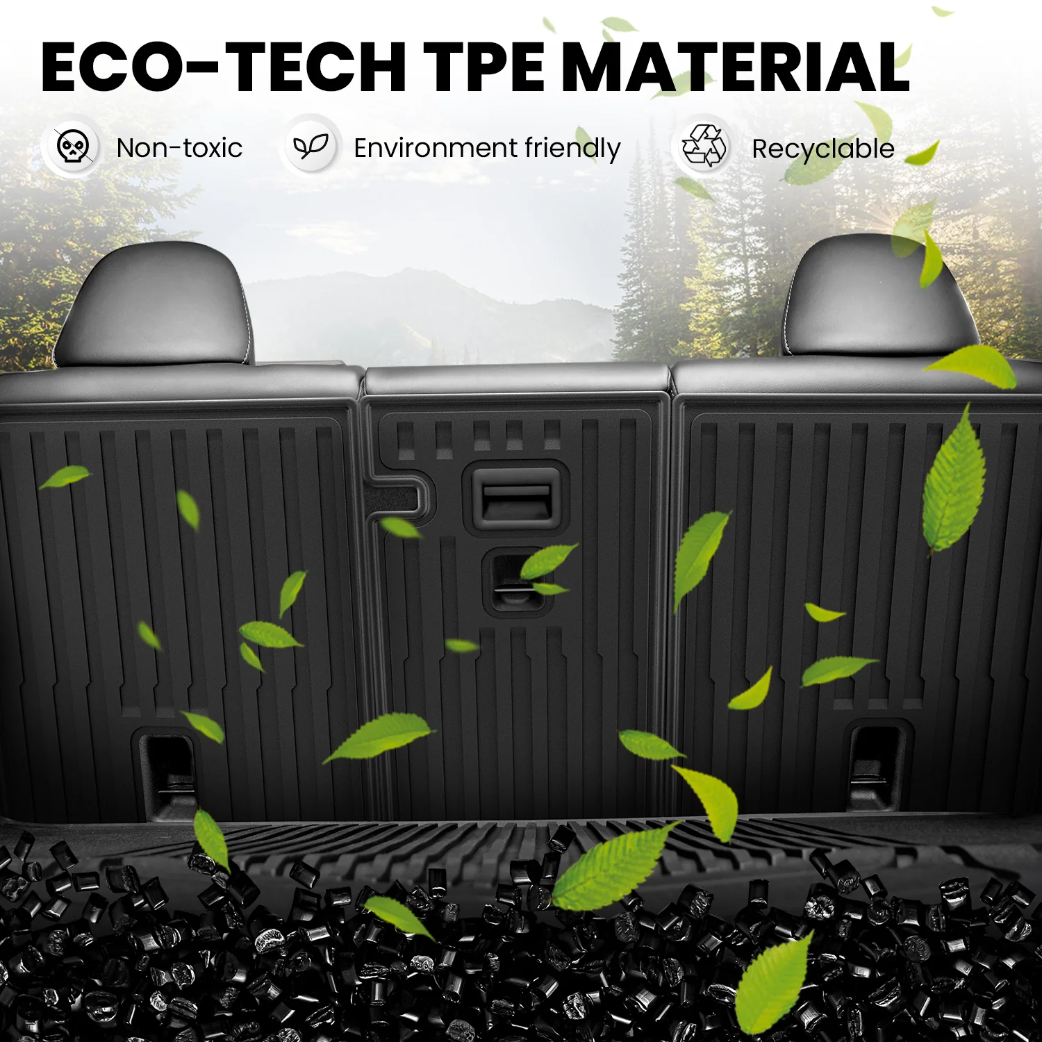 Fit for 2026 Tesla Model Y Floor Mats or Cargo or Frunk Liner or Trunk Well or Seatback Mats - Image 41