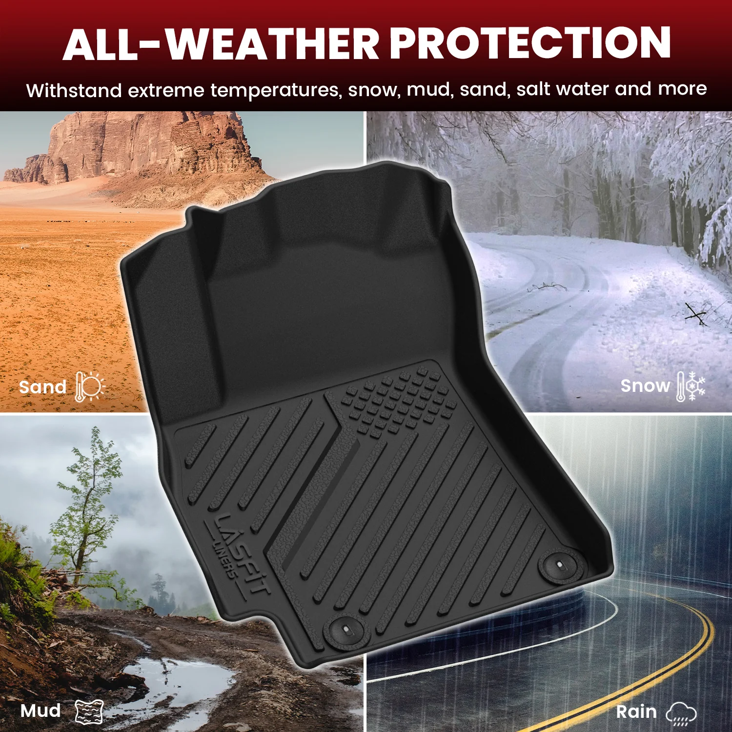 Fit for 2020-2026 Hyundai Sonata Floor Mats or Cargo Mat, Don't Fit Hybrid - Image 12