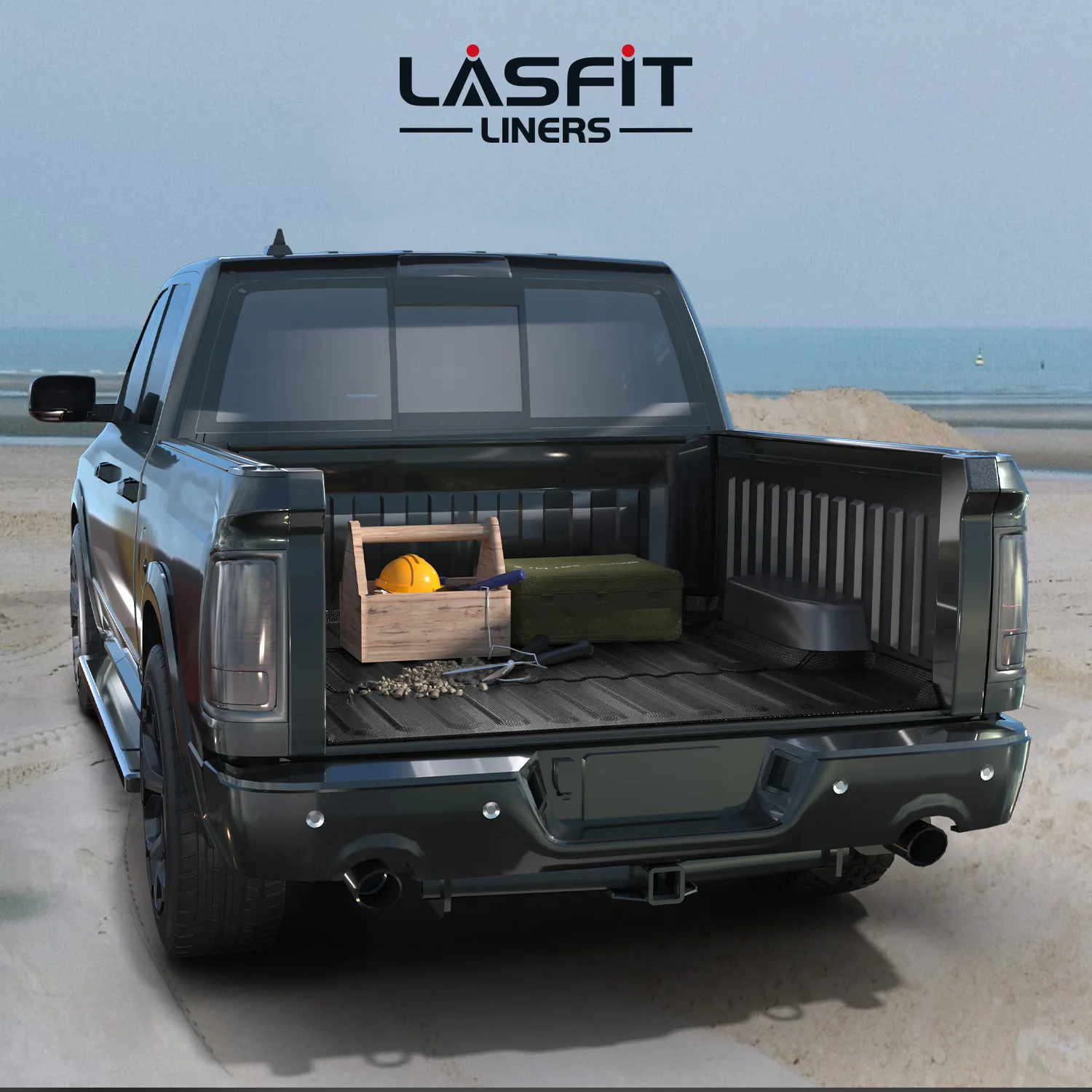 Fit for 2006-2018 Ram 1500 Heavy Duty Bed Mat or Tailgate Mat - Image 19