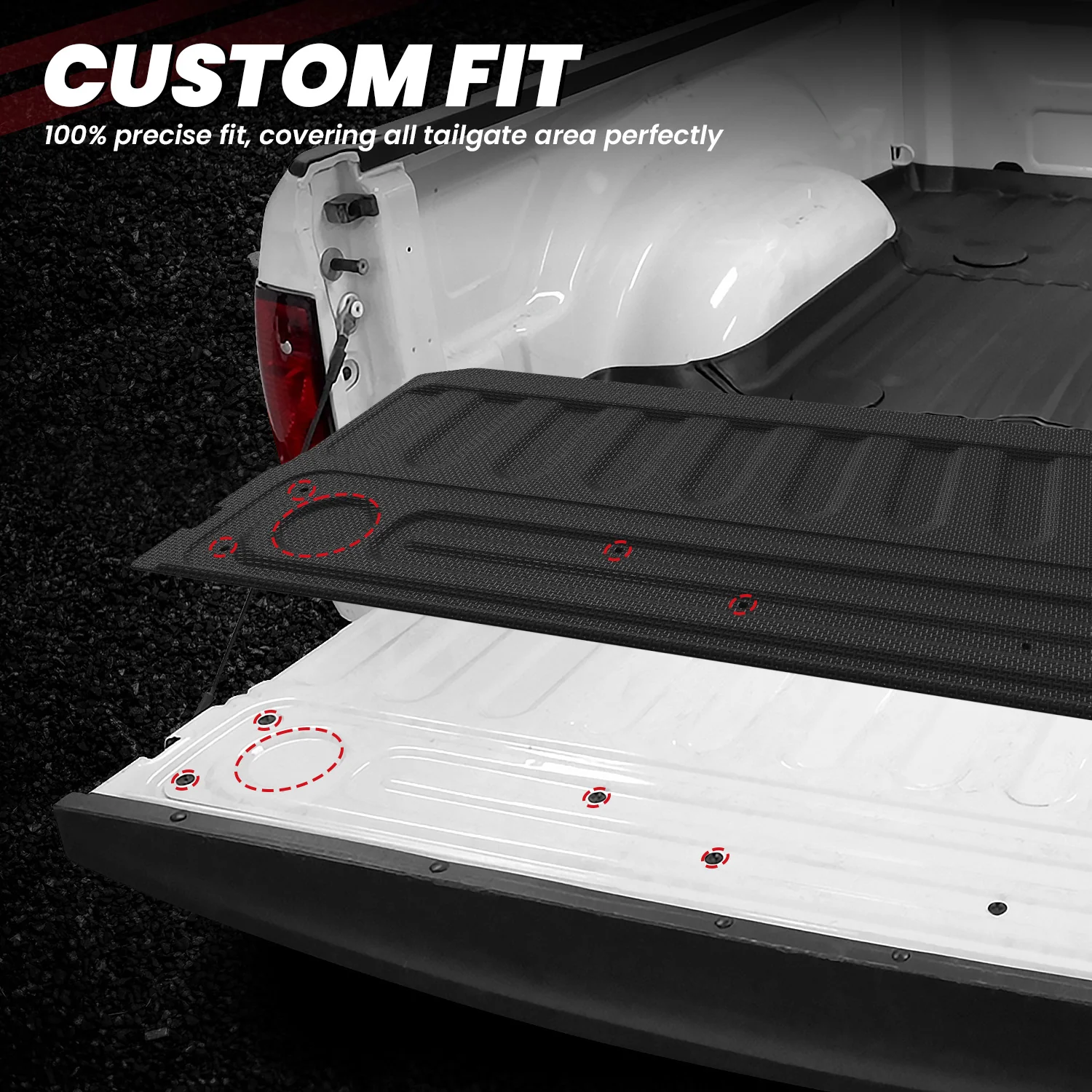 Fit for 2006-2018 Ram 1500 Heavy Duty Bed Mat or Tailgate Mat - Image 22
