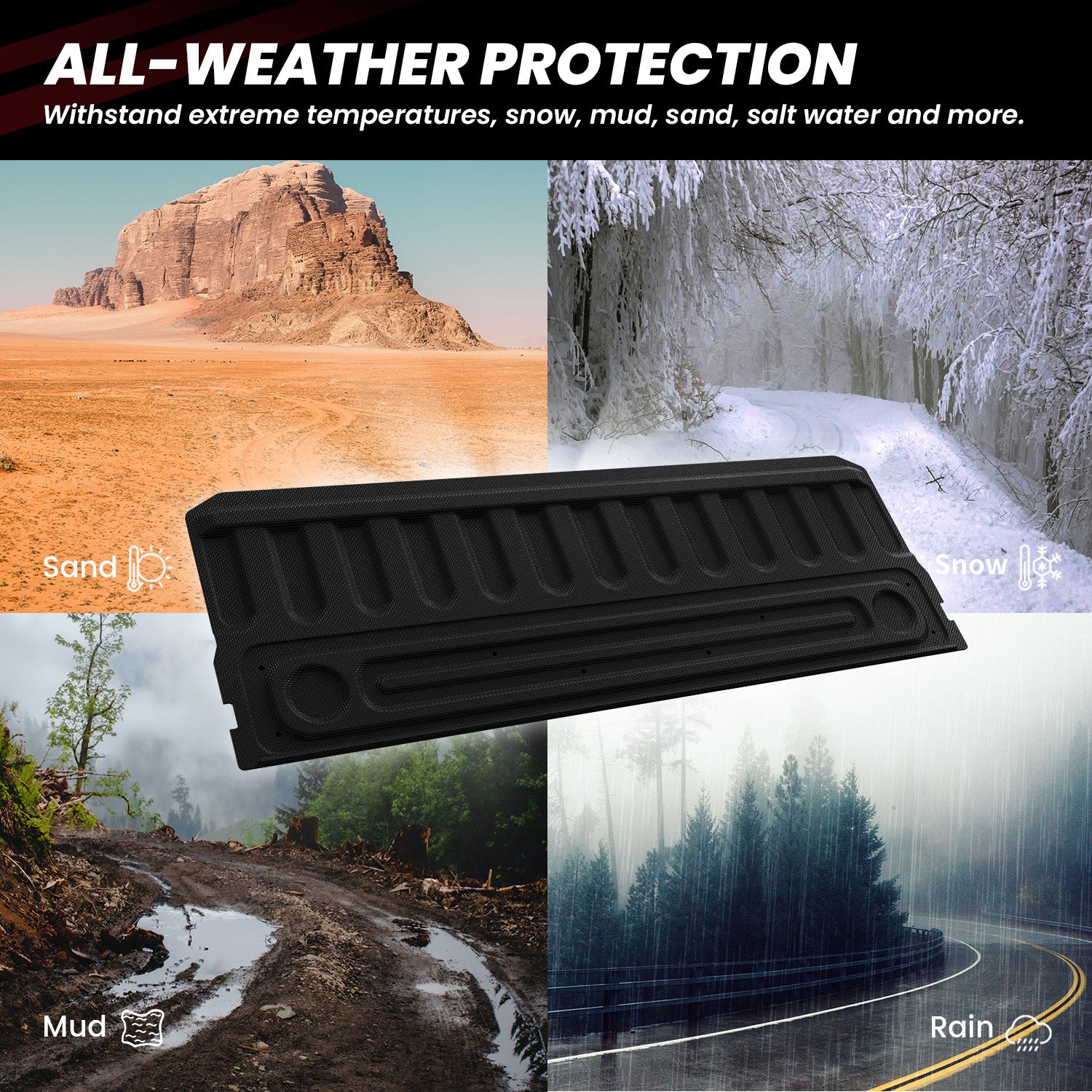 Fit for 2006-2018 Ram 1500 Heavy Duty Bed Mat or Tailgate Mat - Image 24