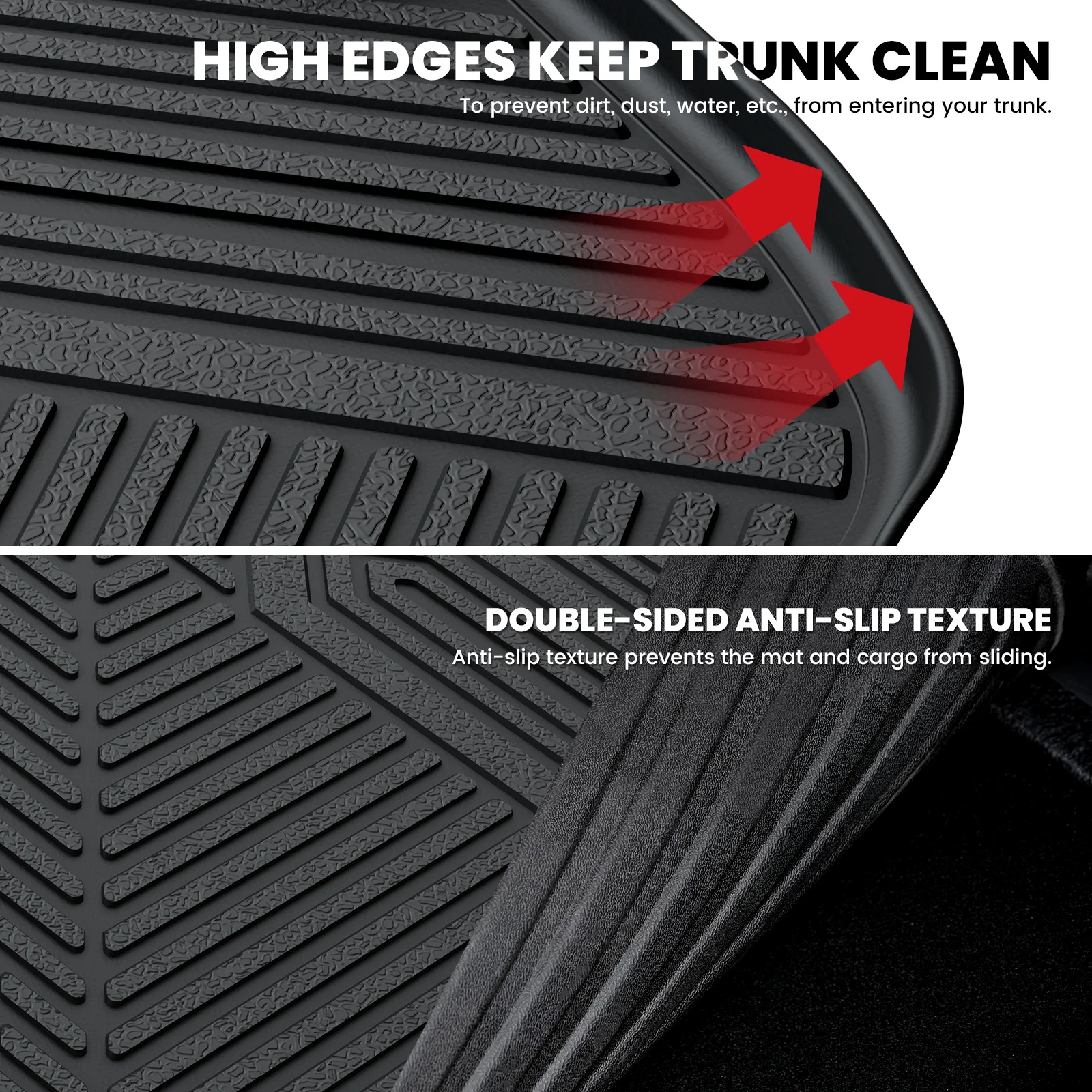 Fit for 2014-2019 Toyota Highlander Floor Mats or Seatback & Cargo Mats, Fit Gas Only - Image 24