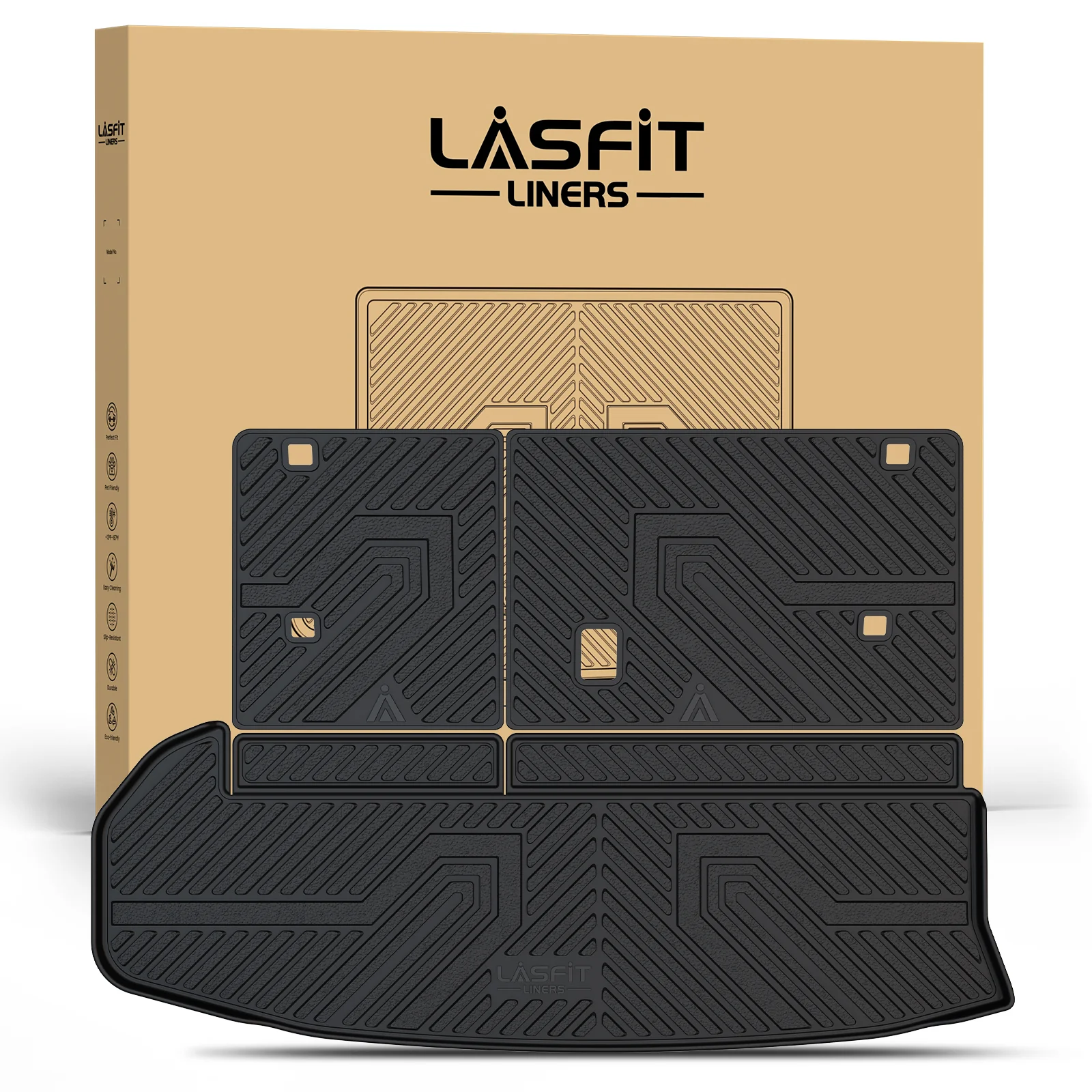 Fit for 2014-2019 Toyota Highlander Floor Mats or Seatback & Cargo Mats, Fit Gas Only - Image 28