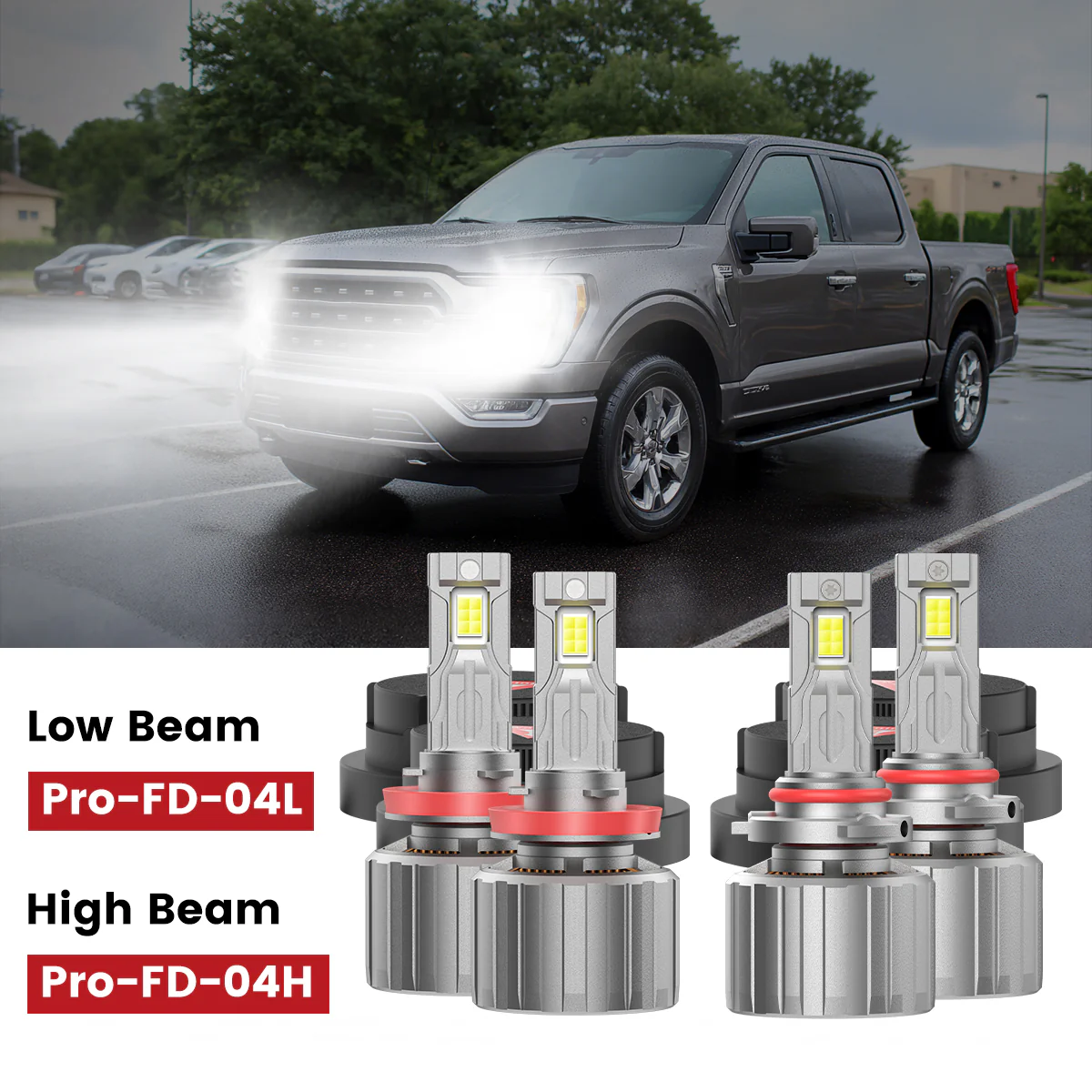 Custom Engineered for 2021-2023 Ford F-150 XL STX XLT LED Bulbs Upgrade | Tested and Verified - Image 9