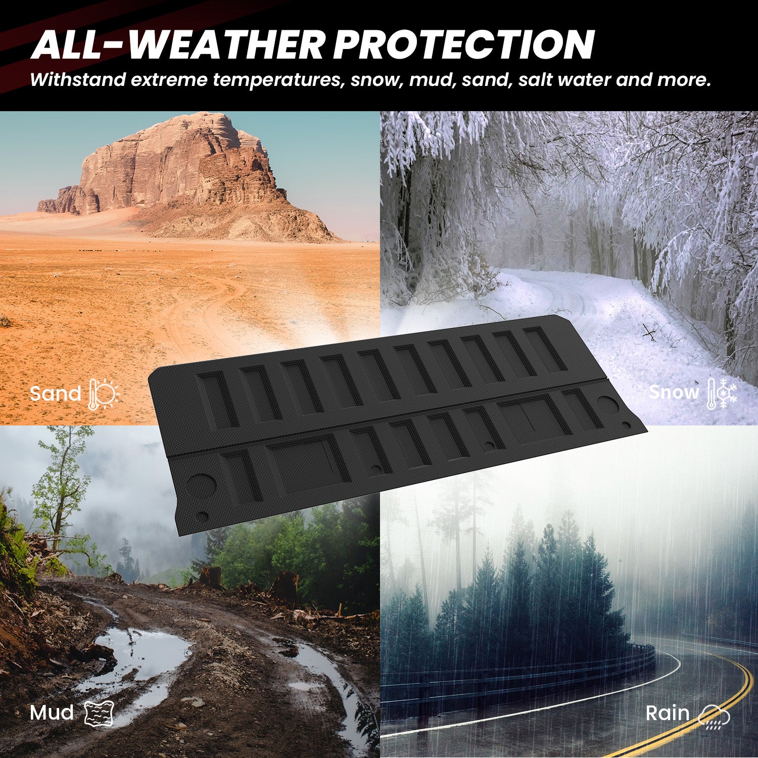 Fit for 2023-2026 GMC Canyon Heavy Duty 61.7"(5FT) Bed Mat or Tailgate Mat - Image 12