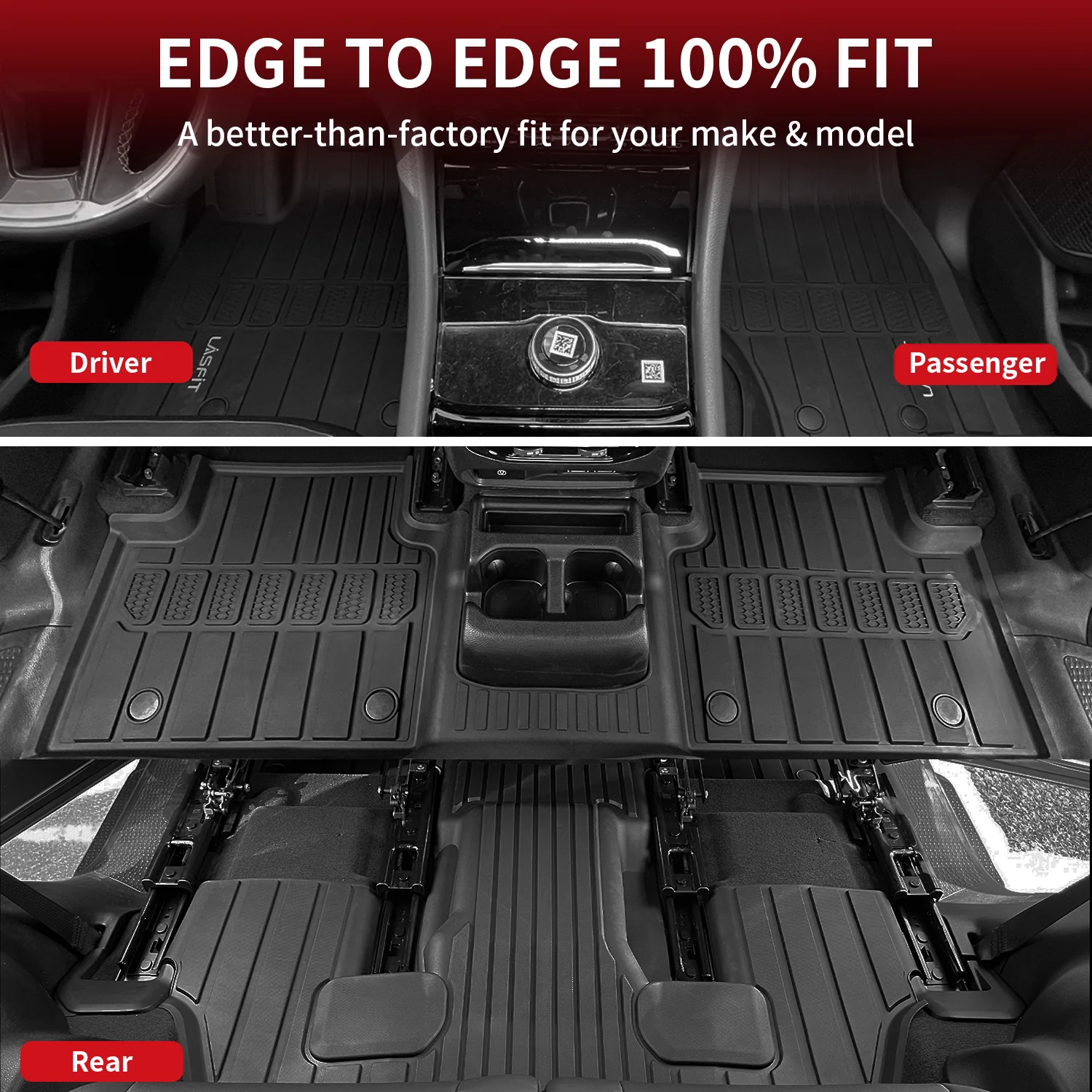 Fit for 2021-2026 Jeep Grand Cherokee L Floor Mats or Cargo Mat - Image 17