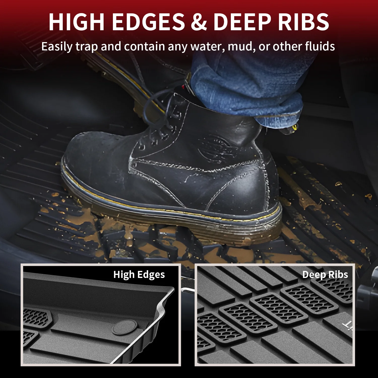 Fit for 2021-2026 Jeep Grand Cherokee L Floor Mats or Cargo Mat - Image 21