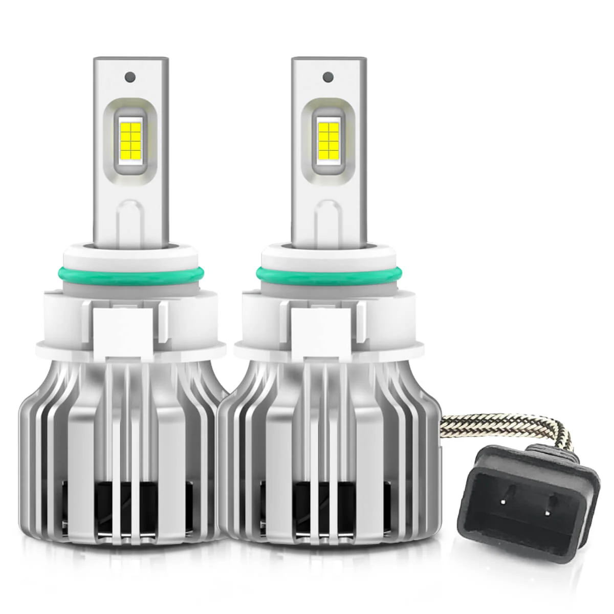 50W 5202 2504 PSX24W LC Plus Series | 5,000LM 6000K LED Fog Light Bulbs - Image 8