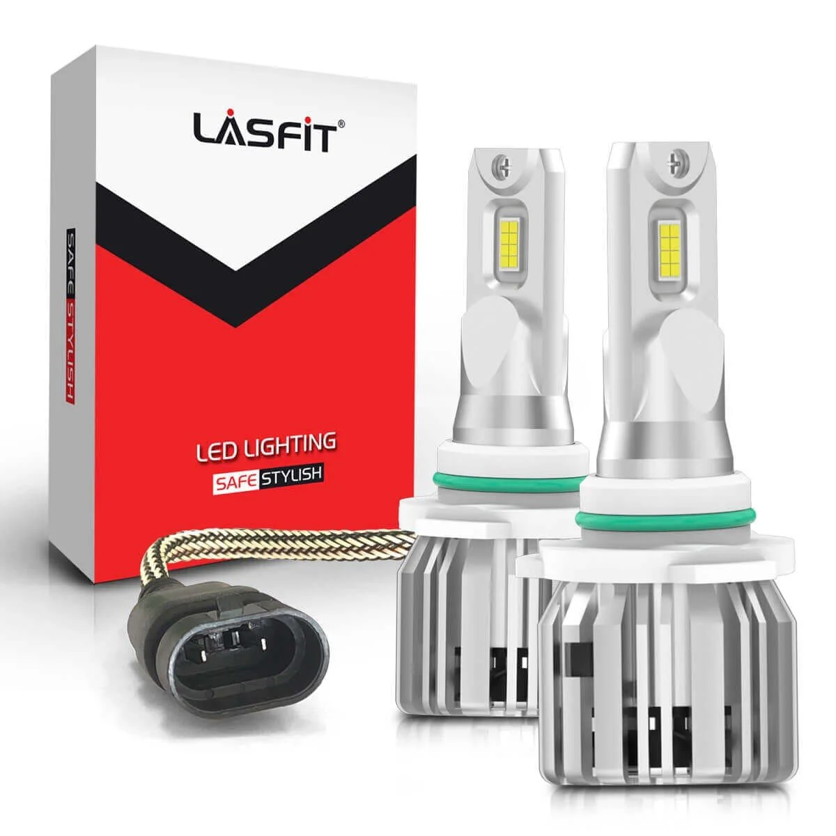 50W 9006 HB4 LC Plus Series | 5,000LM 6000K LED Bulbs
