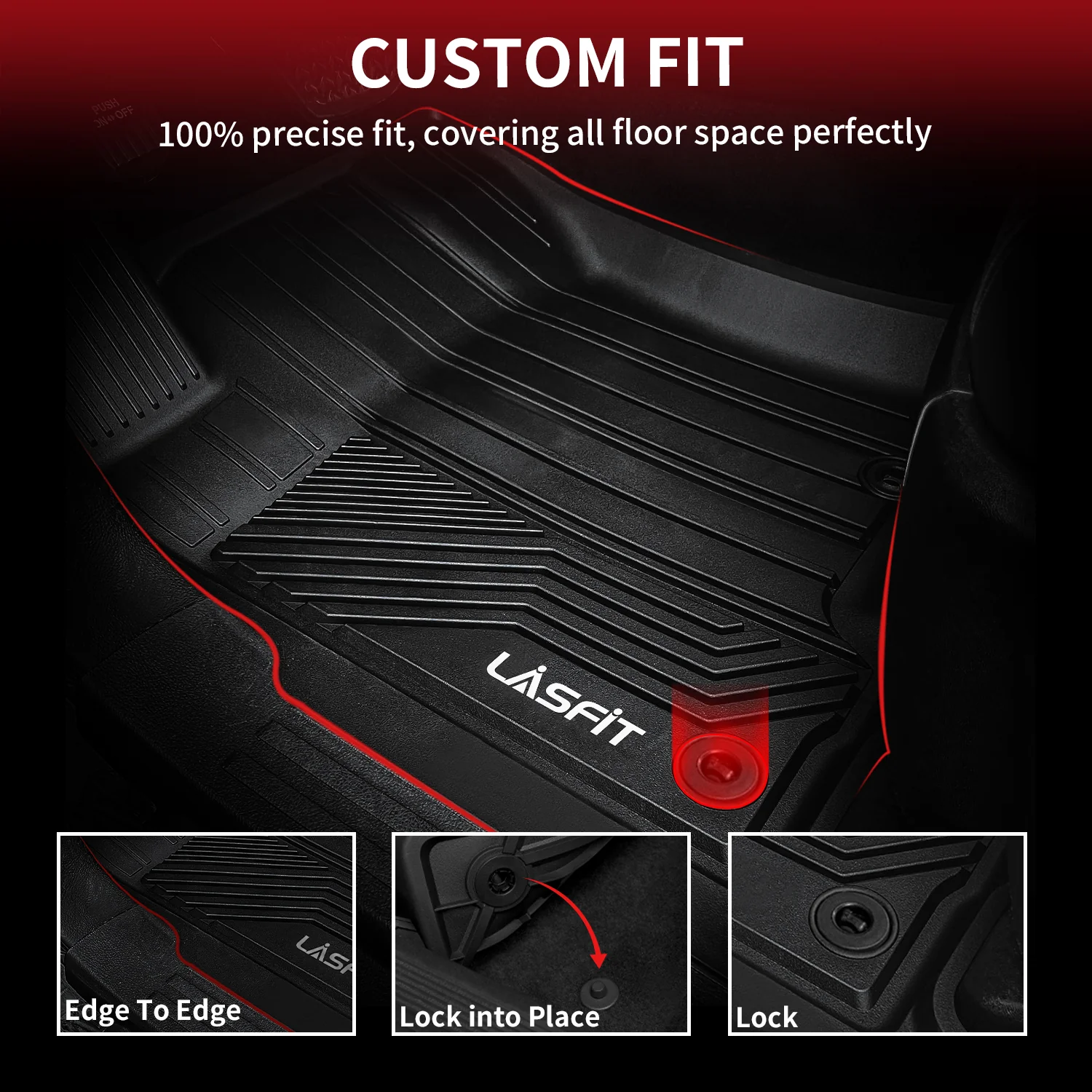 Fit for 2014-2023 Lexus GX460 Custom Floor Mats - Image 15