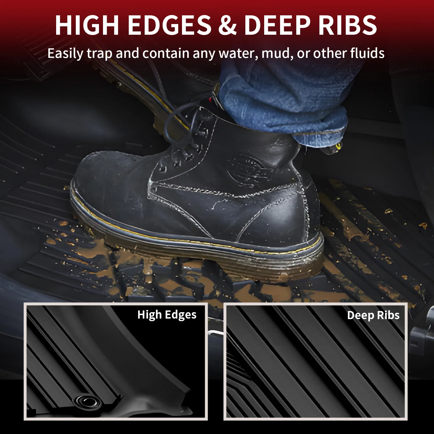 Fit for 2014-2023 Lexus GX460 Custom Floor Mats - Image 7
