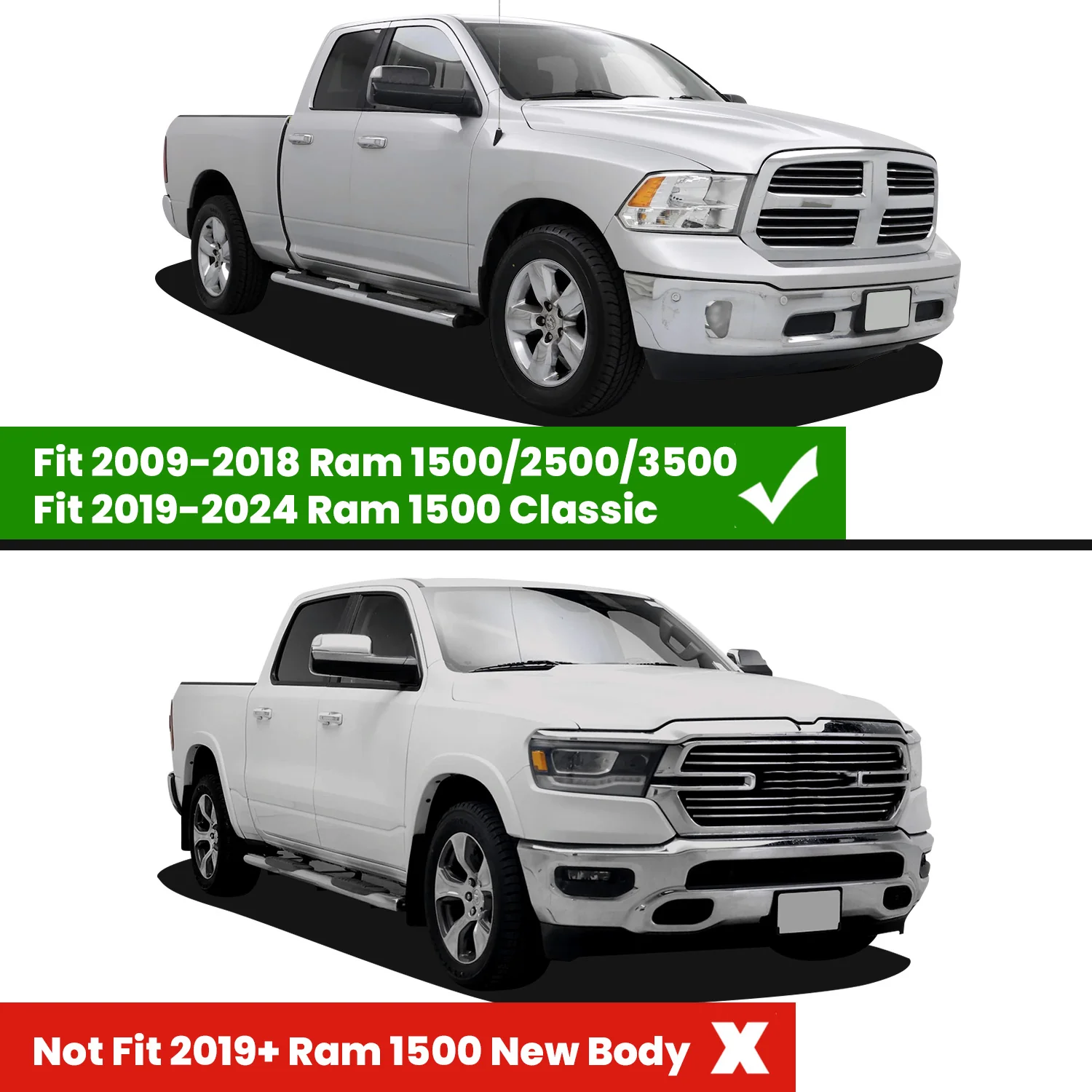 Fit for 2006-2018 Ram 1500 Heavy Duty Bed Mat or Tailgate Mat - Image 21