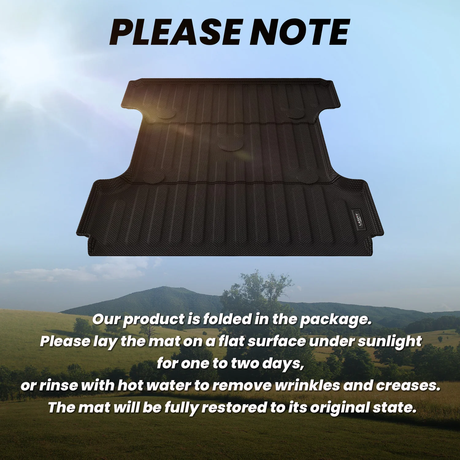 Fit for 2006-2018 Ram 1500 Heavy Duty Bed Mat or Tailgate Mat - Image 7