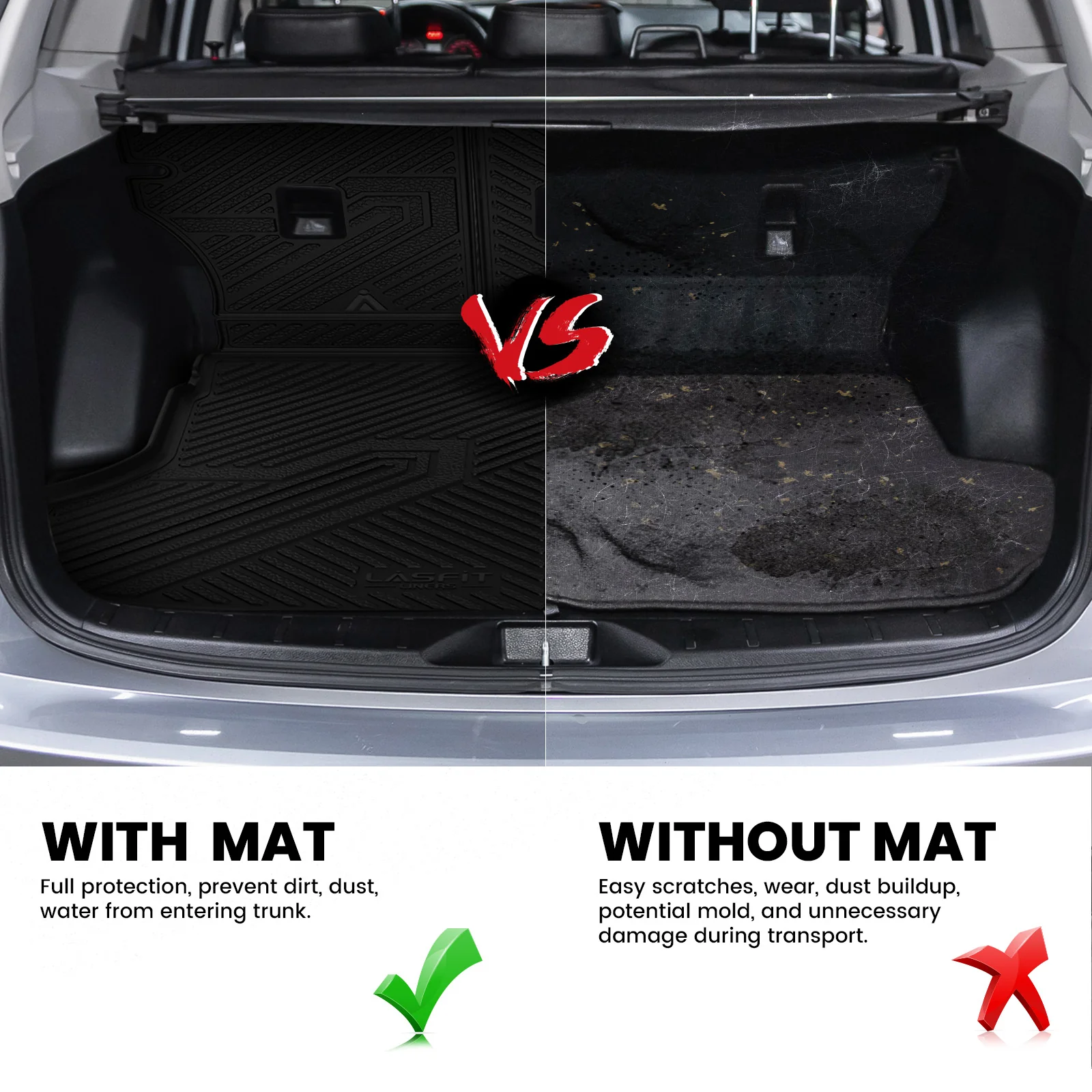 Fit for 2019-2024 Subaru Forester All-weather Floor Mats or Seatback Mat or Cargo Mat - Image 17
