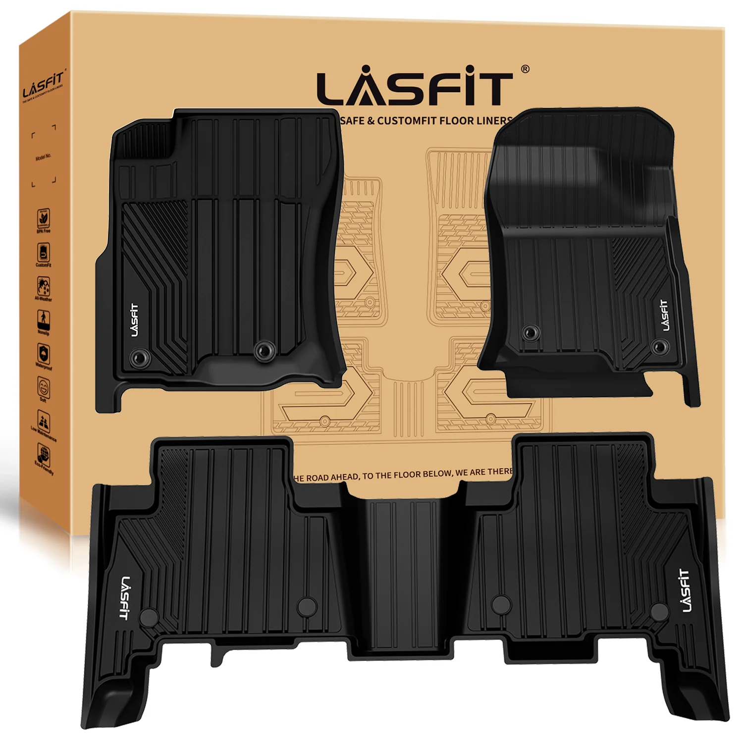 Fit for 2013-2024 Toyota 4Runner Floor Mats or Cargo Mat or Seatback Mat - Image 19