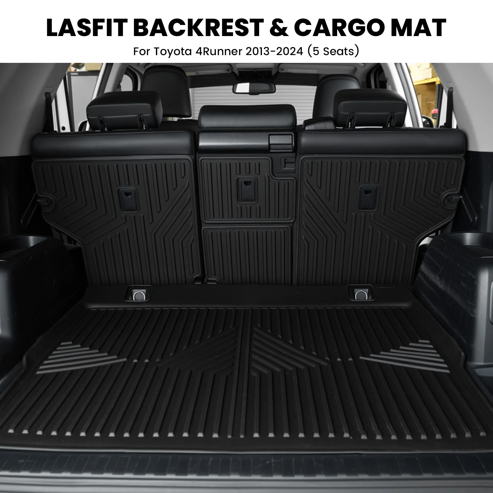 Fit for 2013-2024 Toyota 4Runner Floor Mats or Cargo Mat or Seatback Mat - Image 22