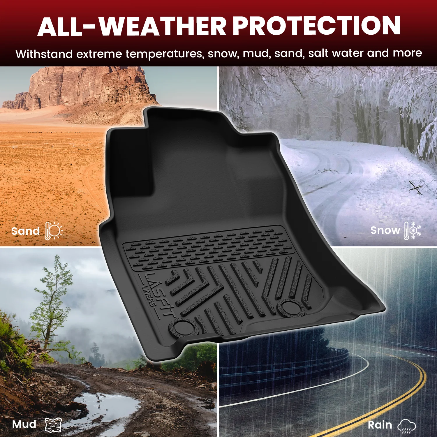 Fit for 2013-2024 Toyota 4Runner Floor Mats or Cargo Mat or Seatback Mat - Image 33