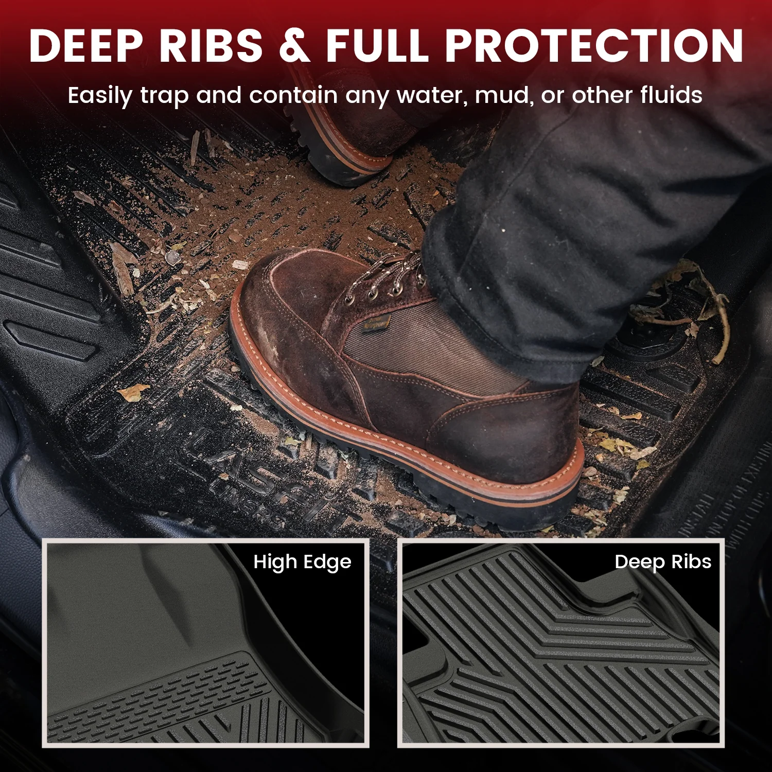 Fit for 2013-2024 Toyota 4Runner Floor Mats or Cargo Mat or Seatback Mat - Image 34