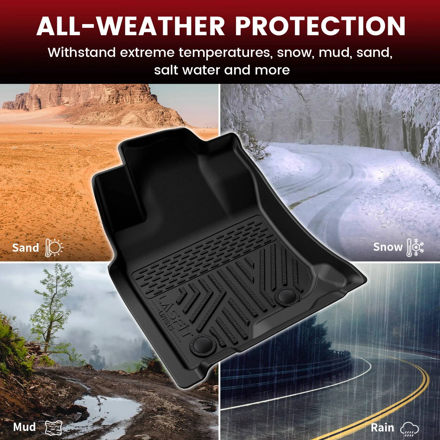 Fit for 2013-2024 Toyota 4Runner Floor Mats or Cargo Mat or Seatback Mat - Image 5